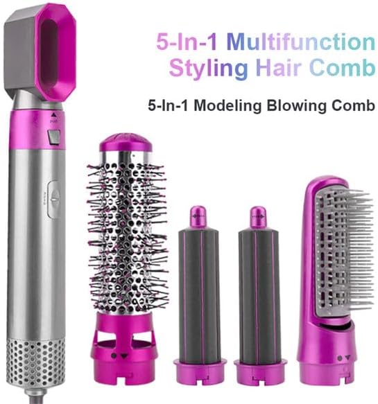 5 in 1 Brush Blow Drying Hair Dryer