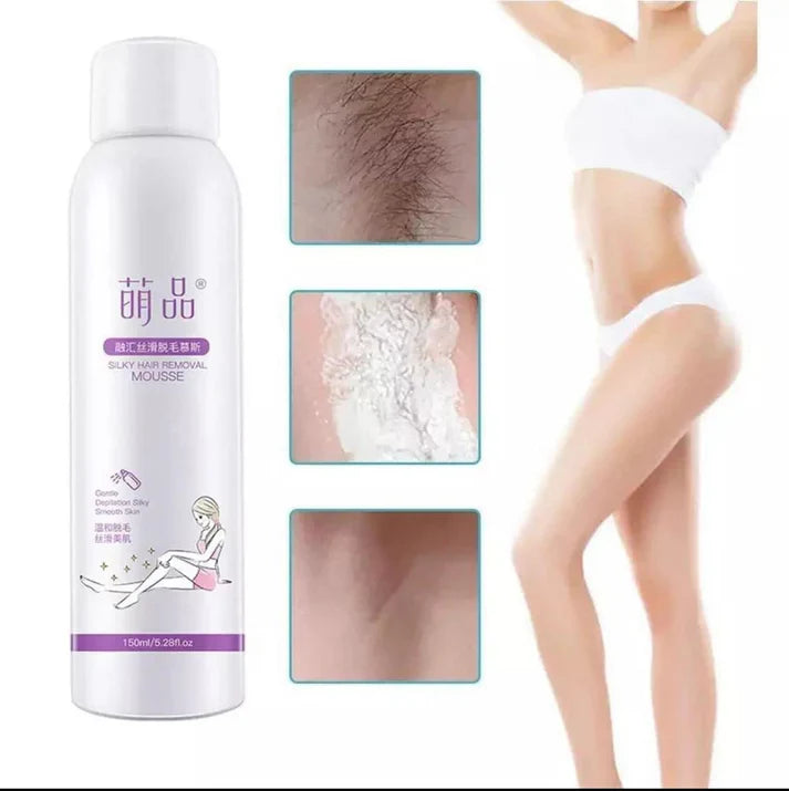 Silky Beauty Hair removal Spray For Men & Women